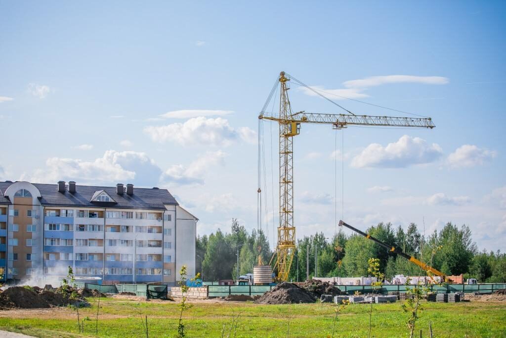 За январь-июль в Минской области введено в эксплуатацию 586,9 тысячи квадратных метров жилья