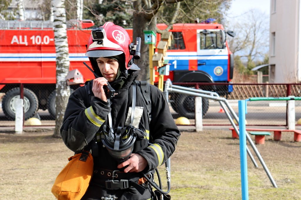 Пожар в детском саду: спасатели Узденщины провели тактико-специальные учения