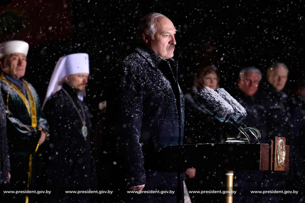 Обращение Президента Беларуси по случаю 78-й годовщины Хатынской трагедии