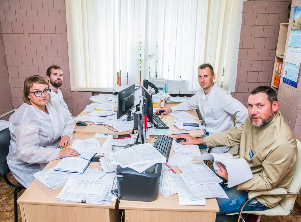 На районную Доску почета занесена Узденская центральная районная больница