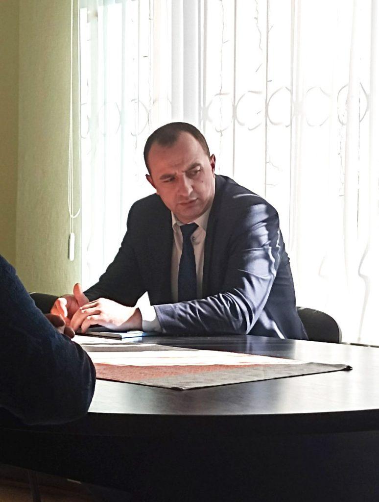 Выездной прием граждан провел Сергей Савицкий