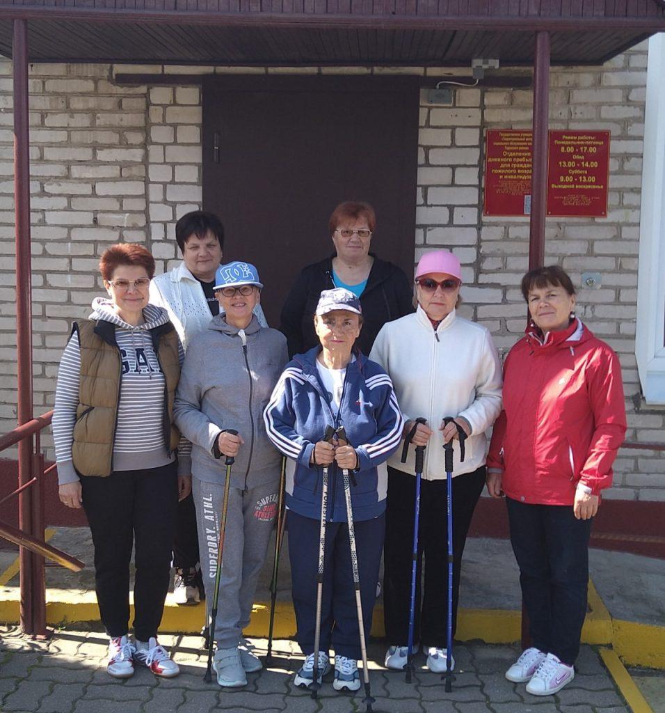 Пожилые жители райцентра присоединились к акции #километры_без_табака_Узда