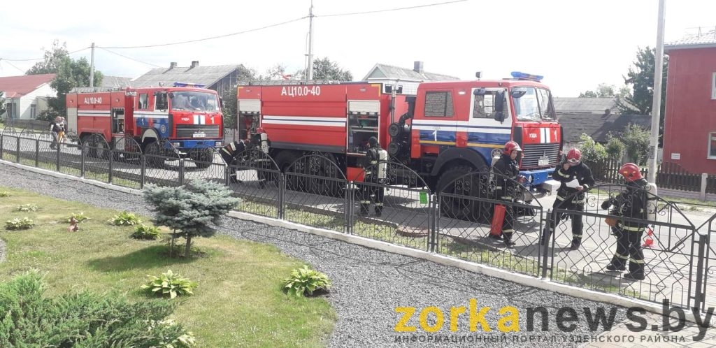 Пожарно-тактические учения успешно прошли в санаторной школе-интернат