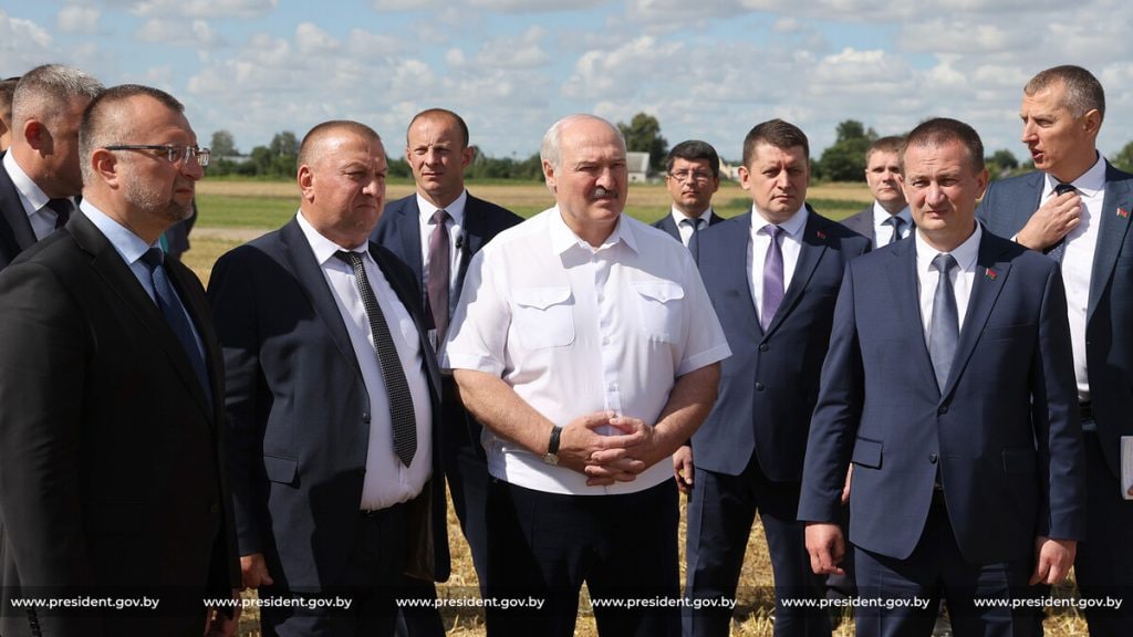Александр Лукашенко посетил ОАО «Козловичи-Агро» в Слуцком районе