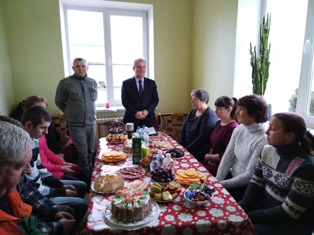 Поздравления в рамках акции «Наш животновод» принимали труженики сельхозпредприятии «Новое житьё»