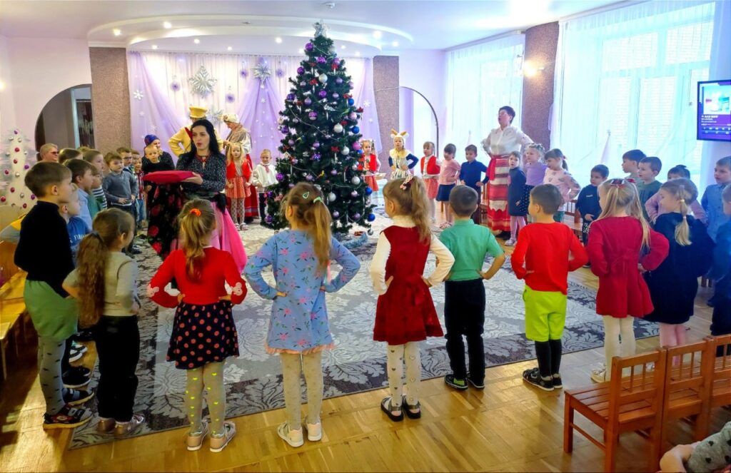 В детском саду № 3 г. Узда состоялся традиционный фольклорный праздник  «Колядки»