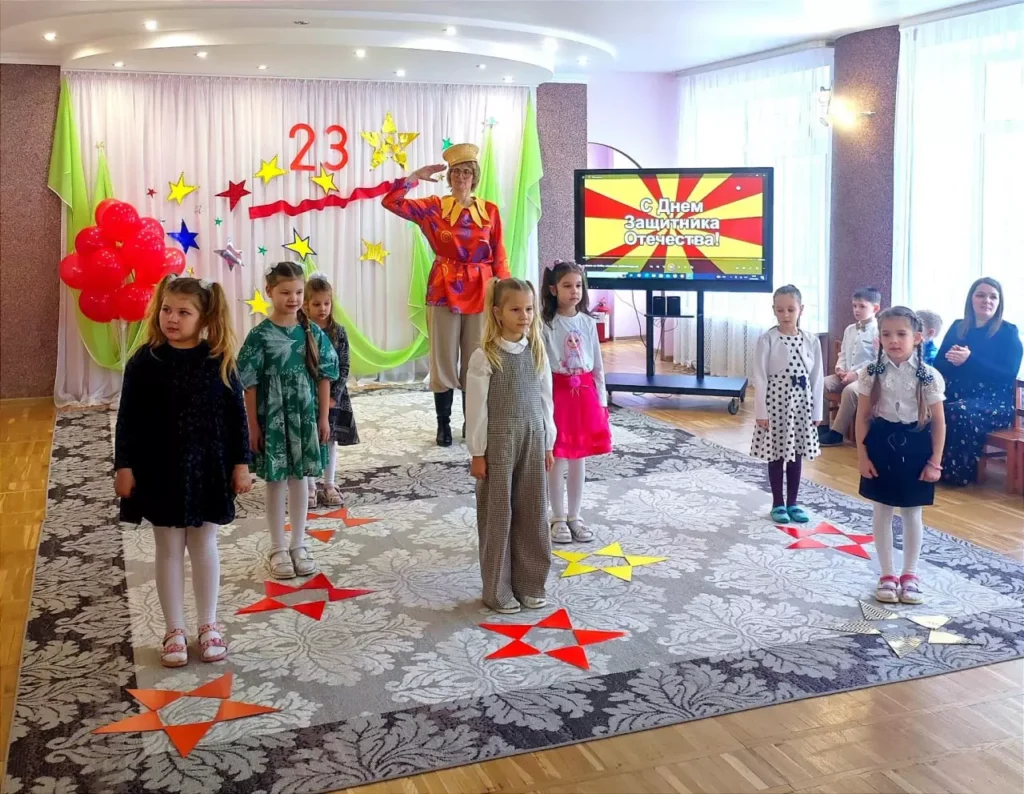 23 февраля в саду № 3
