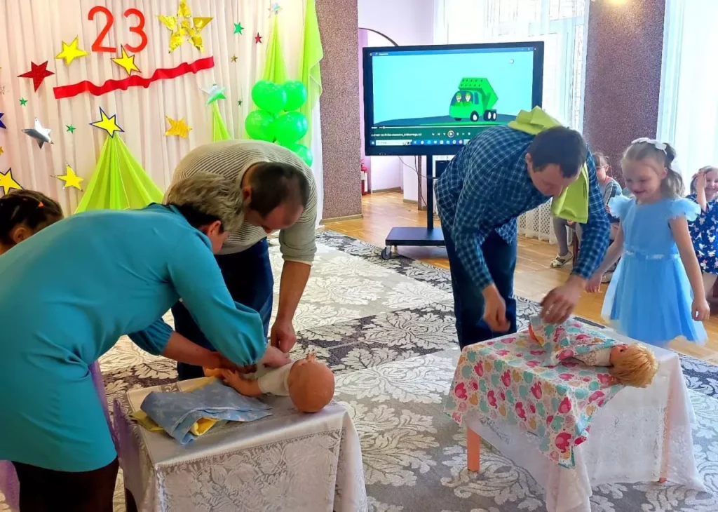 23 февраля в саду № 3