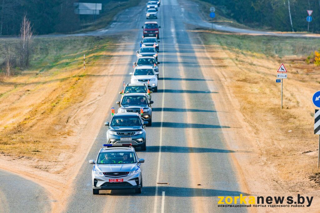 Автопробег памяти прошел в Узденском районе