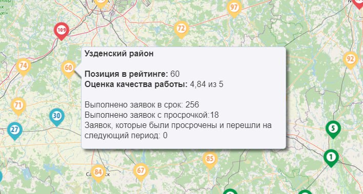 Какие заявки оставляли жители Узденщины на 115 в декабре