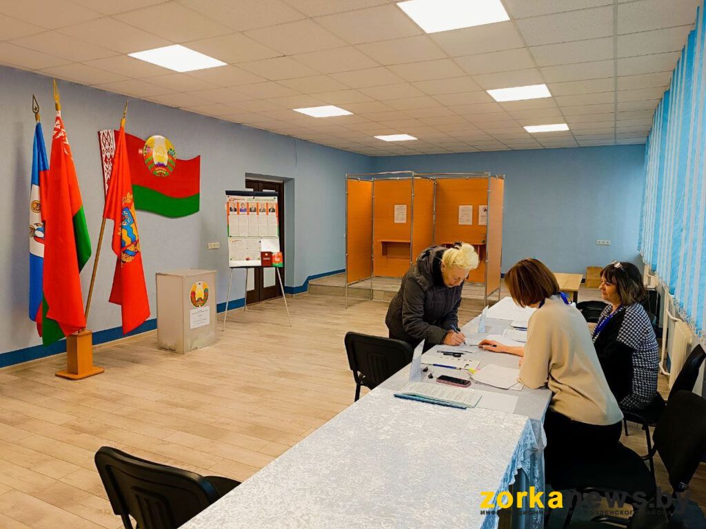 женщина голосует досрочно