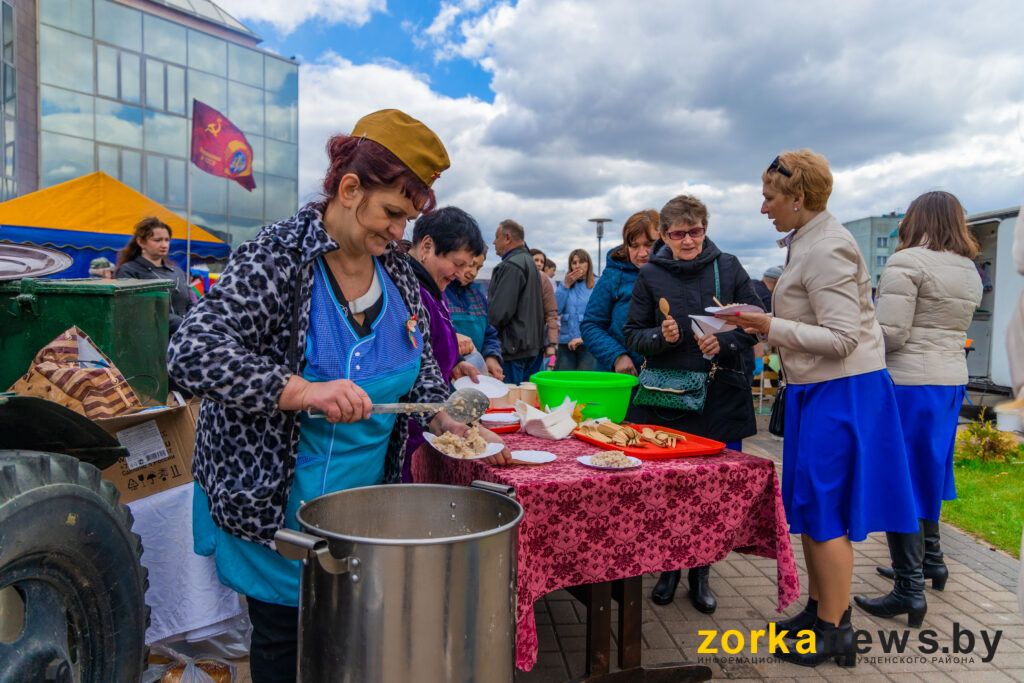 2 тысячи порций солдатской каши съели в Узде