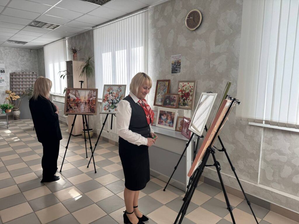 выставка в банке