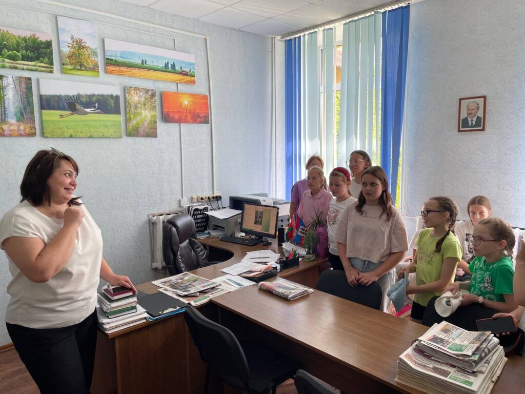 редактор с учениками
