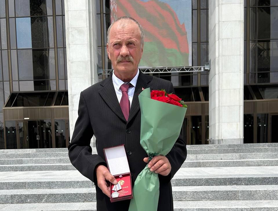 Медалью «За трудовые заслуги» награжден лесовод Узденщины