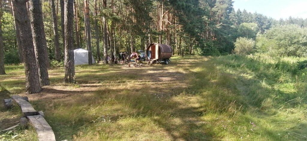 отдых на берегу реки