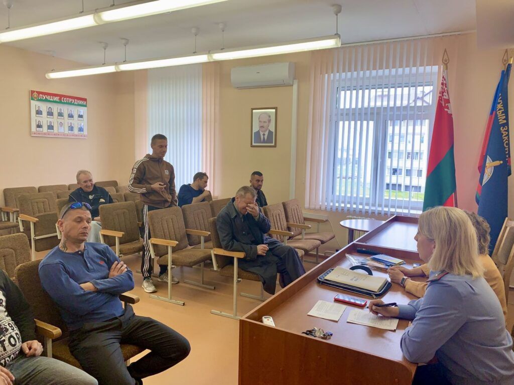 профориентационное мероприятие в РОВД