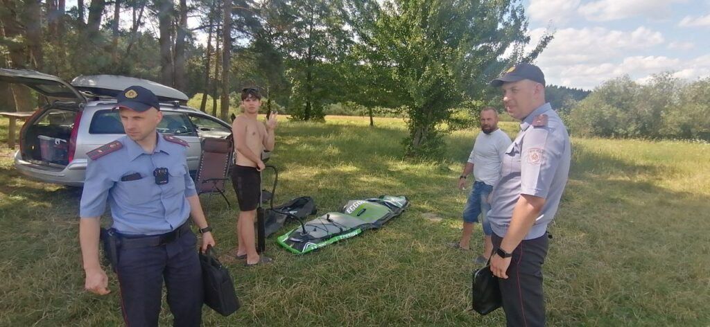 Трое нарушителей оштрафованы за купание в запрещенных местах в Узденском районе