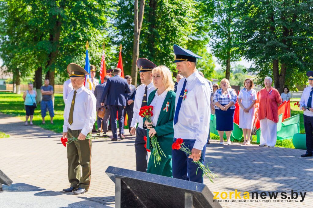 Участниками митинга в Узде стали делегации из России и Таджикистана