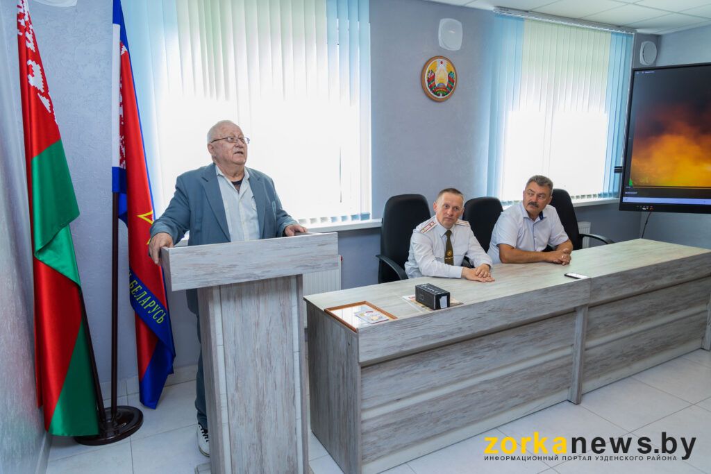 выступление ветерана РОЧС