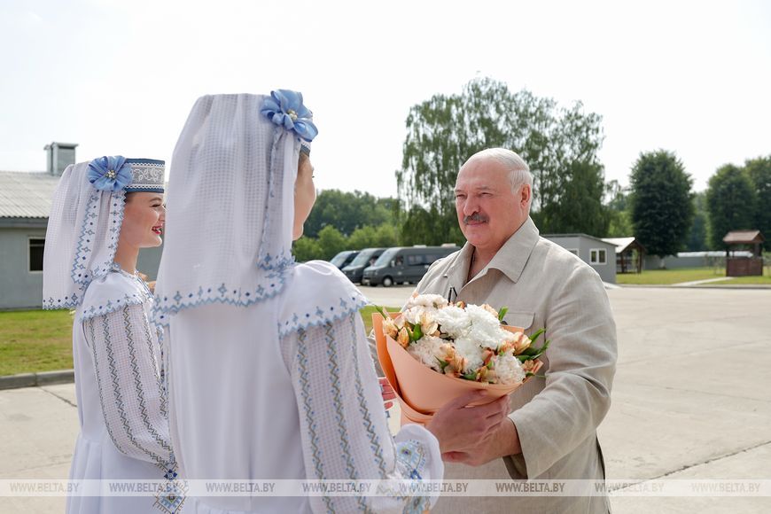 встречают Президента