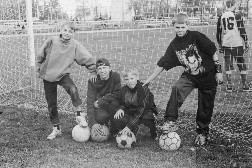 Ретрофото. Футболисты