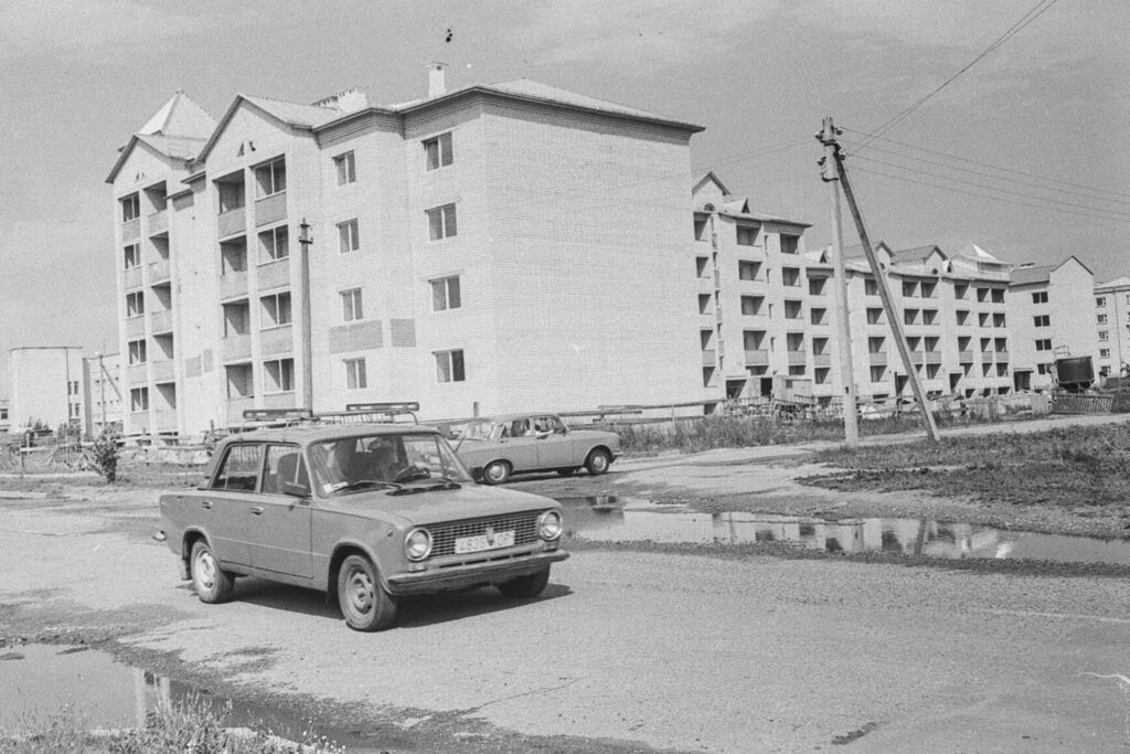 Ретрофото. Новый микрорайон