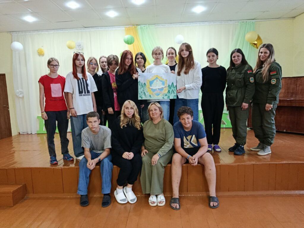 Экологическое просвещение. Узденская инспекция природных ресурсов встретилась с детьми лагеря «Буревестник»