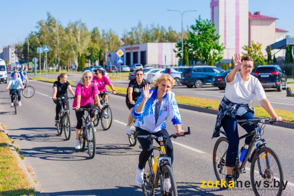 езда на велосипеде