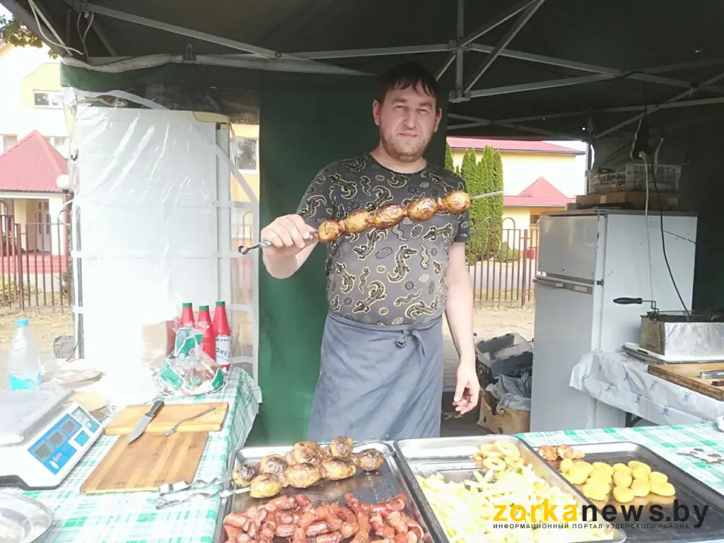 картошка на мангале
