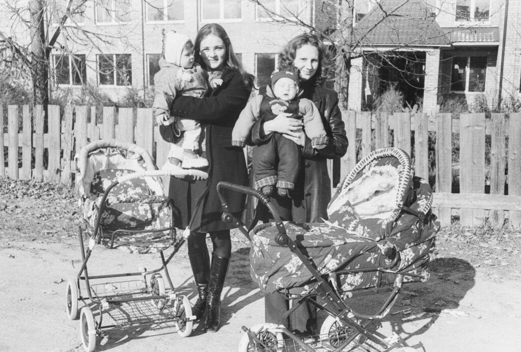 Ретрофото. Мамочки