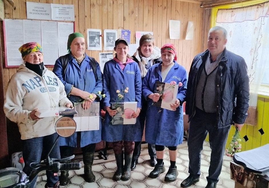 Женщин-тружениц с праздником поздравили в «Хотлянах-Агро»