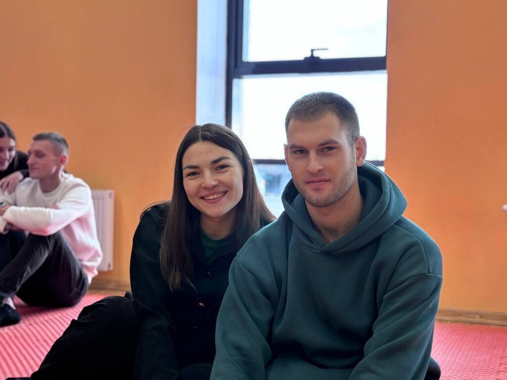 Елизавета Крисько с супругом