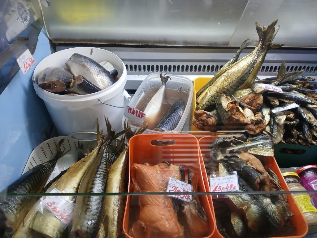 Цены на рыбу в Узде. Посмотрели, где выгоднее покупать