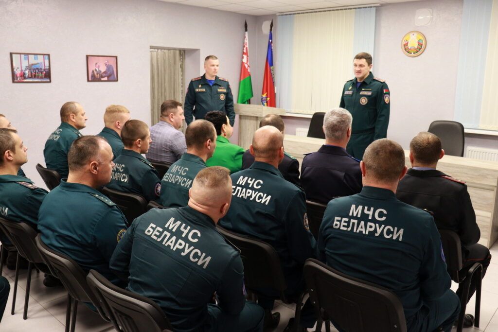 В Узденском РОЧС новый начальник