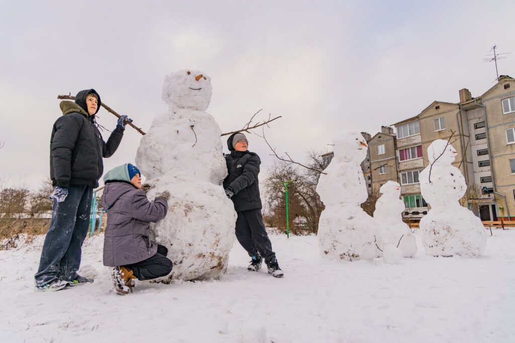 Зимняя сказка в городе и за его пределами глазами фотожурналиста «Чырвонай зоркі»