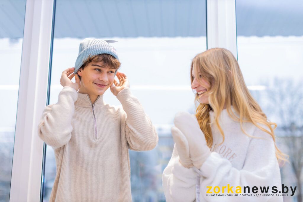 юные блогеры в магазине МФ