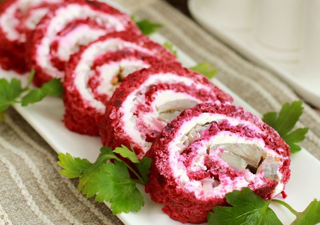 свекольный рулет