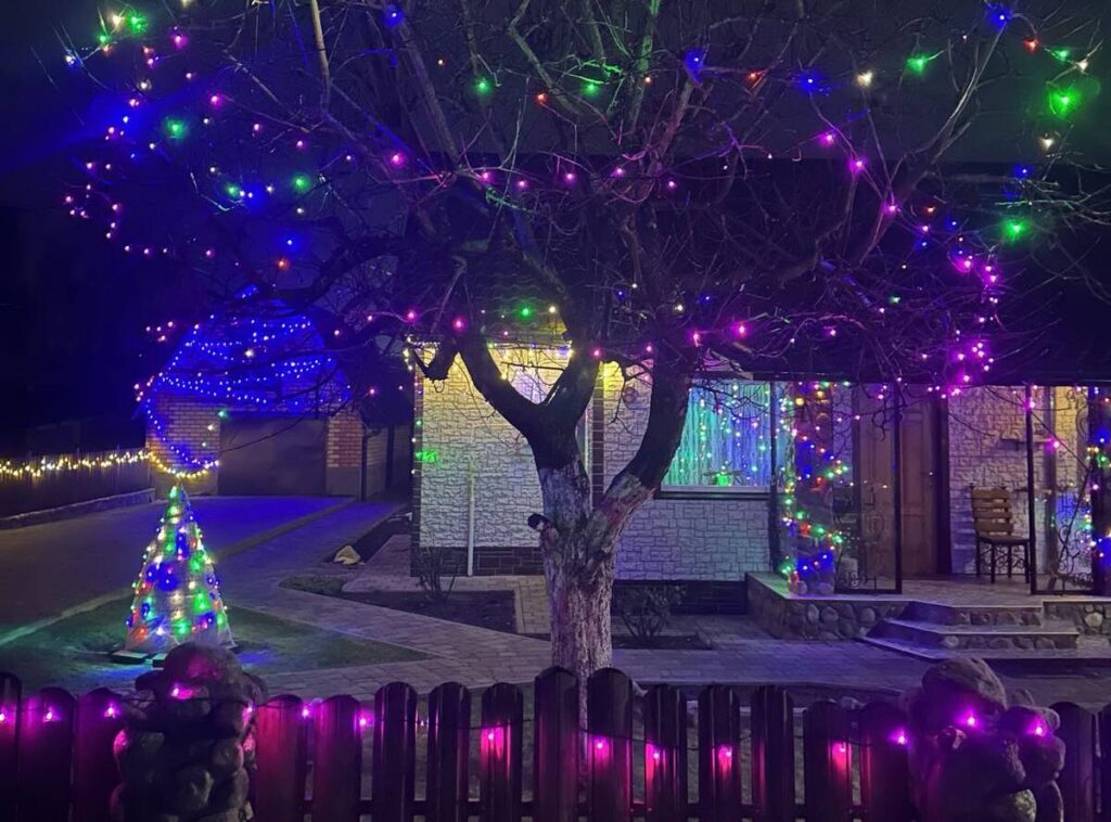 Новогоднее вдохновение из Дещенки. Дом, который видно издалека