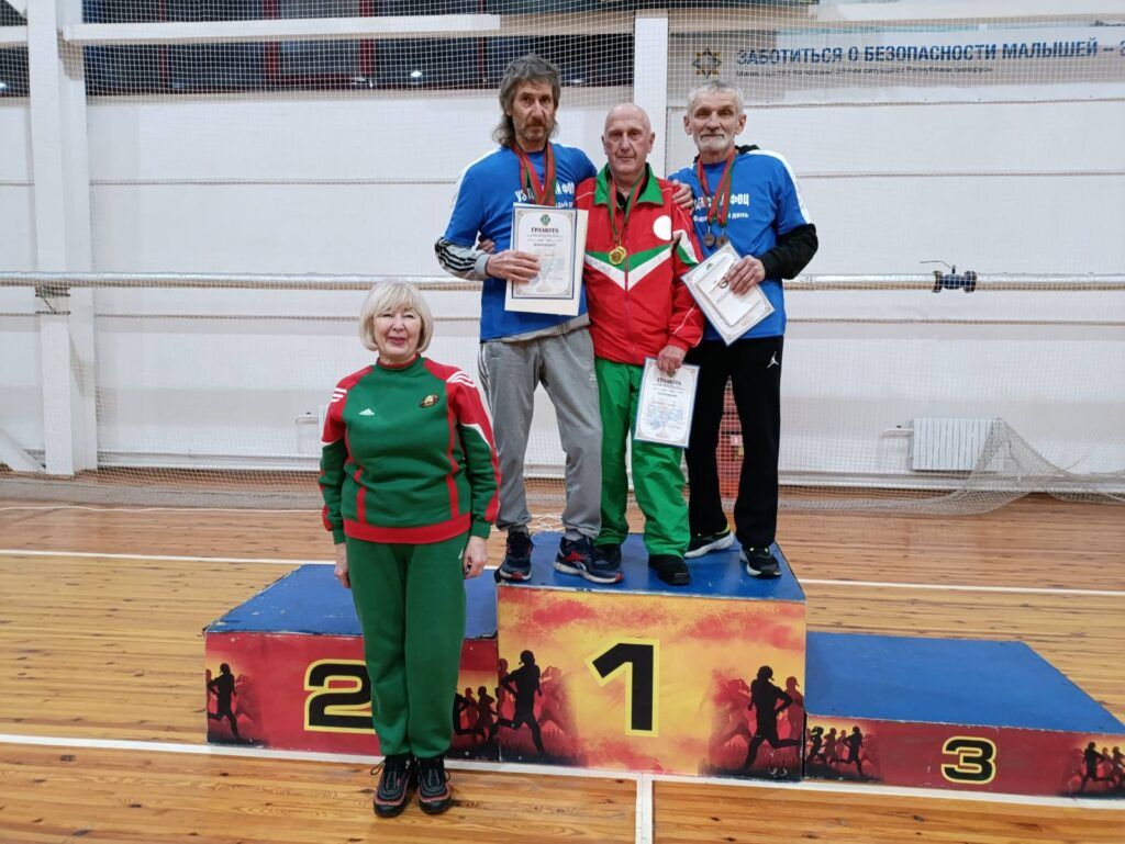 Медали с областной спартакиады привезли ветераны Узденщины