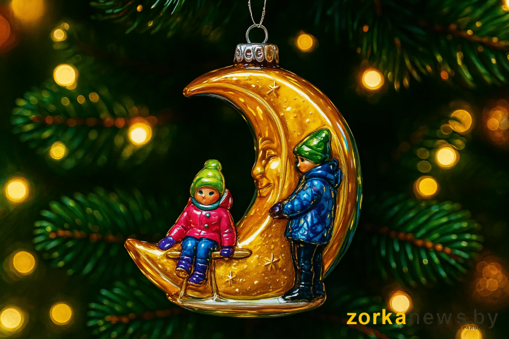 игрушка в форме луны