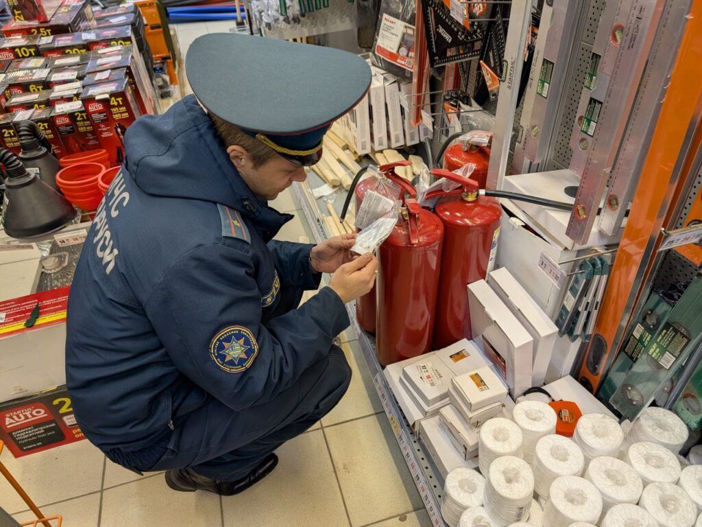 проверка огнетушителя