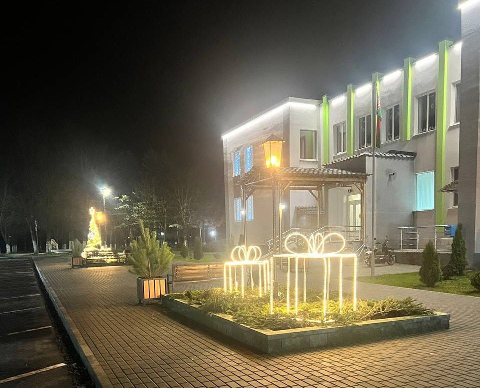 новогодняя инсталяция