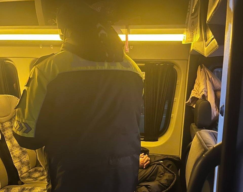 рейд ГАИ. Проверка маршруток