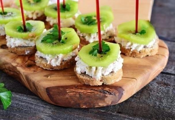 бутерброды с киви