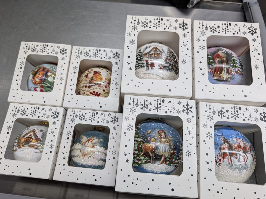 елочные шары ручной работы