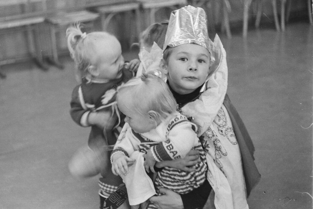 Ретрофото. Новогодний утренник