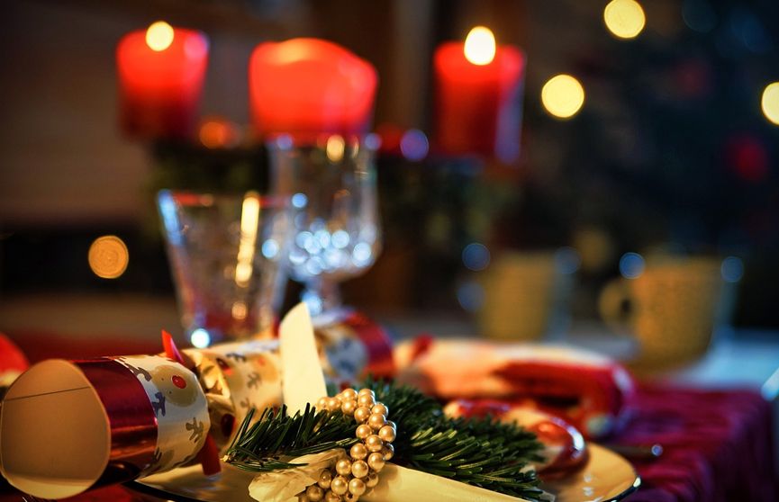 рождественский стол