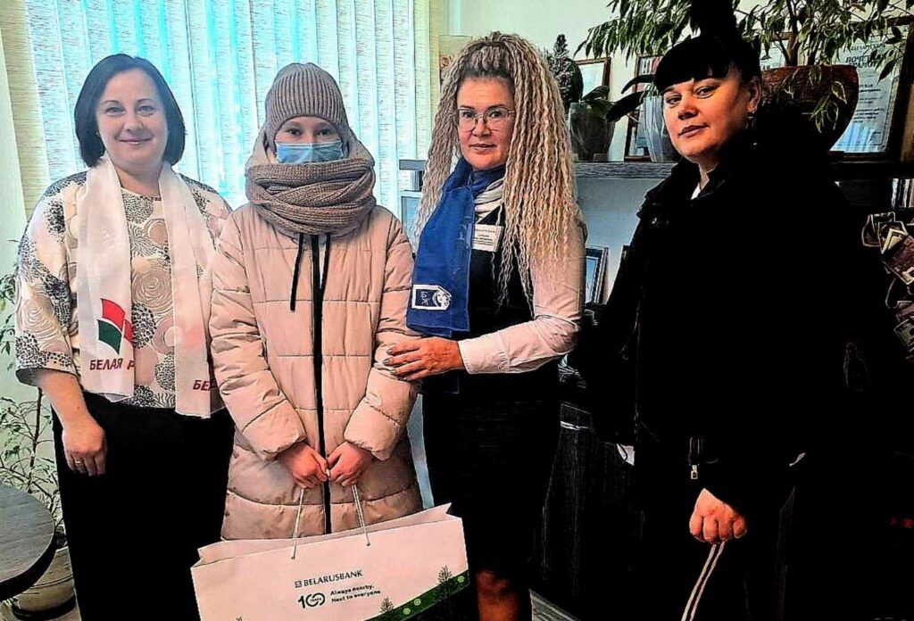 Кто получил новогодний подарок от Беларусбанка Узды