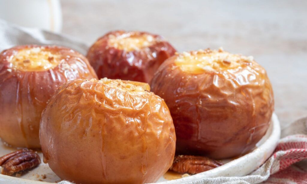 печеные яблоки